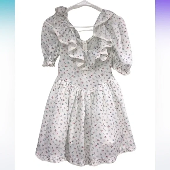 Floral Ruffle Dress - Picture 3 of 8